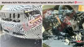 Mahindra XUV 700 Facelift Interiors Spied: What Could Be On Offer?