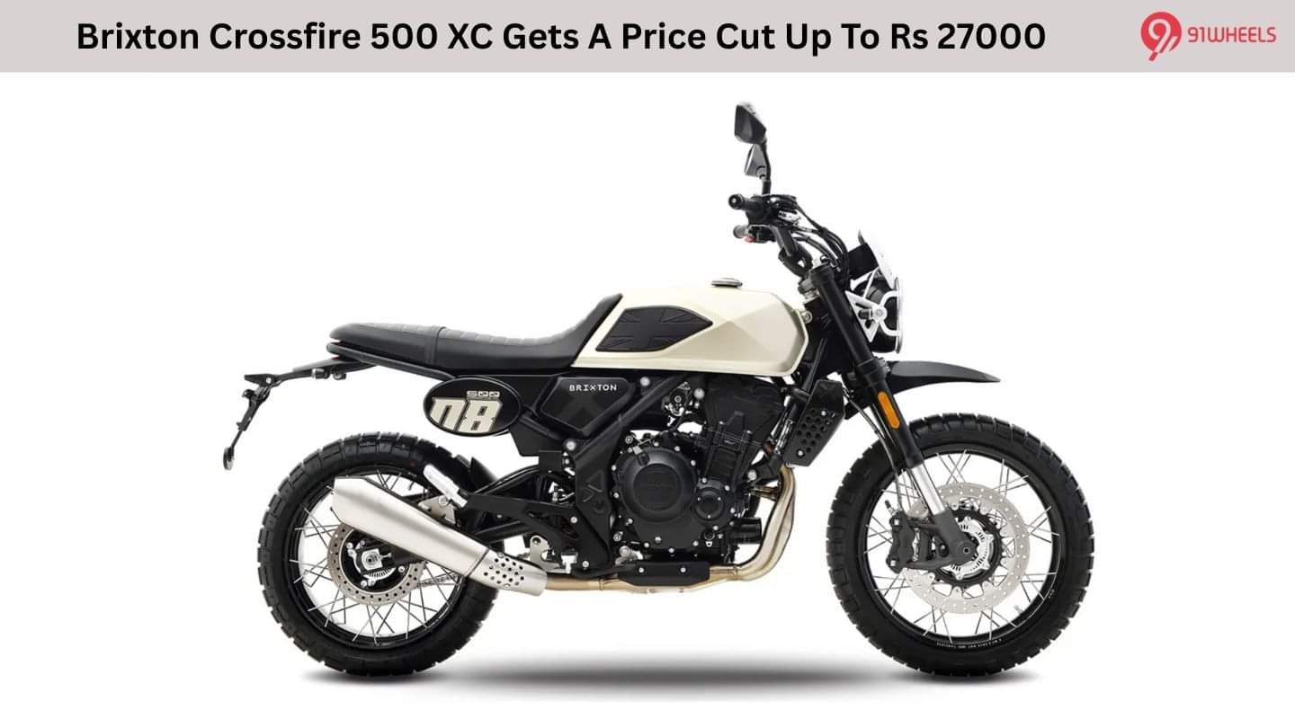 Brixton Crossfire 500 XC Gets A Price Cut Upto Rs 27000 Brixton Crossfire 500 XC Gets A Price Cut Upto Rs 27000
