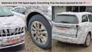 Mahindra XUV 700 Spied Again: Everything That Has Been Spotted So Far