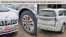 Mahindra XUV 700 Spied Again: Everything That Has Been Spotted So Far