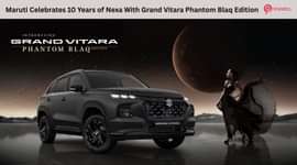 Maruti Celebrates 10 Years of Nexa With Grand Vitara Phantom Blaq Edition