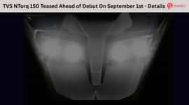 TVS NTorq 150 Teased Ahead of Debut On September 1st - Details