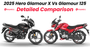 2025 Hero Glamour X Vs Glamour 125: Key Differences Explained