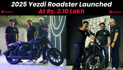 2025 Yezdi Roadster Launched At Rs. 2.10 Lakh (Ex-sh): Details Here