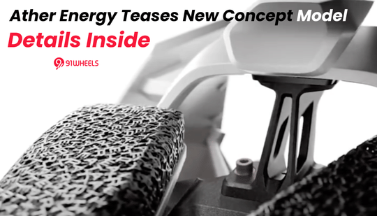 Ather Energy Teases New Concept Model; Reveals Key Details