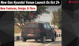 Next Gen Hyundai Venue Launch On This Date- New Design & More