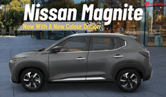 Nissan Magnite Now Gets A New Metallic Grey Paint Job