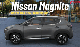 Nissan Magnite Now Gets A New Metallic Grey Paint Job