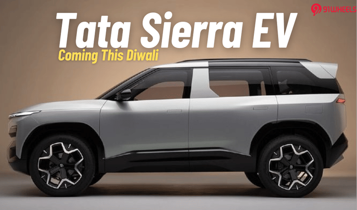 Tata Sierra EV Coming This Diwali 2025; Petrol, Diesel Trims By 2026 Tata Sierra EV Coming This Diwali 2025; Petrol, Diesel Trims By 2026