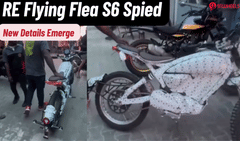 Royal Enfield Flying Flea S6 Spied Again; Keyless Function & More Details