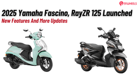 2025 Yamaha Fascino 125 Fi-Hybrid, RayZR 125 Hybrid Launched- New Features!