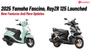 2025 Yamaha Fascino 125 Fi-Hybrid, RayZR 125 Hybrid Launched- New Features!