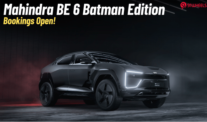 Mahindra BE 6 Batman Edition Official Bookings Open- Only 999 Units! Mahindra BE 6 Batman Edition Official Bookings Open- Only 999 Units!