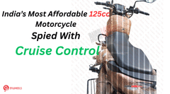 India's Most Affordable 125cc Motorcycle Spied With Cruise Control