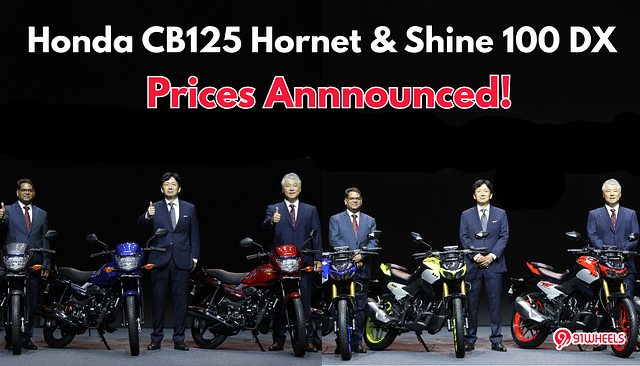 Honda Shine 100 and CB125 Hornet Launched; Bookings Open Now! Deets Inside
