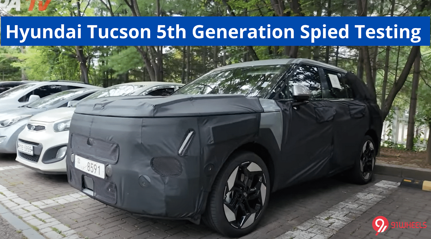Hyundai Tucson 5th Generation Spied Testing - Let's Take A Closer Look