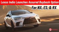 Lexus India Launches Assured Buyback Option For NX, ES, and RX