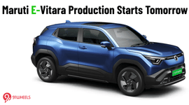 Maruti e-Vitara Production Starts Tomorrow - PM Modi Will Inaugurate