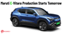 Maruti e-Vitara Production Starts Tomorrow - PM Modi Will Inaugurate