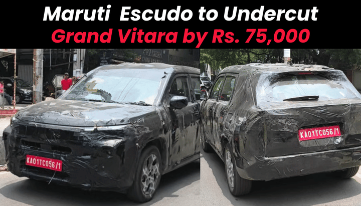 Upcoming Maruti Escudo to Undercut Grand Vitara by Rs. 75,000: Here's What We Think!