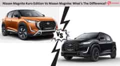 Nissan Magnite Kuro Edition Vs Nissan Magnite: What's The Difference?