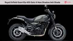Royal Enfield Guerrilla 450 Gets A New Shadow Ash Shade