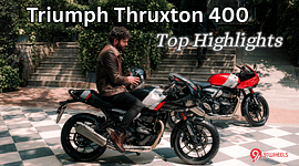 2025 Triumph Thruxton 400 Launched! Here Are Its Top Highlights