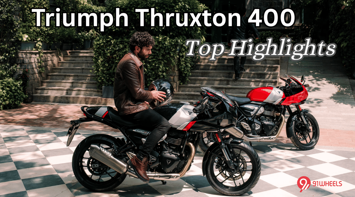 2025 Triumph Thruxton 400 Launched! Here Are Its Top Highlights 2025 Triumph Thruxton 400 Launched! Here Are Its Top Highlights