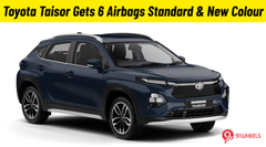 Toyota Urban Cruiser Taisor Gets 6 Airbags Standard And New Colour