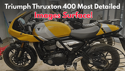 Triumph Thruxton 400 Most Detailed Images Surface Ahead of Launch