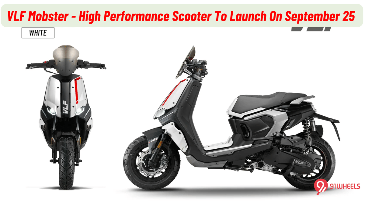 VLF Mobster - High Performance Scooter To Launch On September 25 VLF Mobster - High Performance Scooter To Launch On September 25