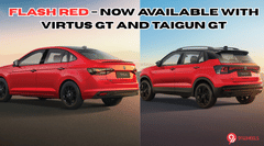 Volkswagen Virtus And Taigun GT Recieves A New Flash Red Colour