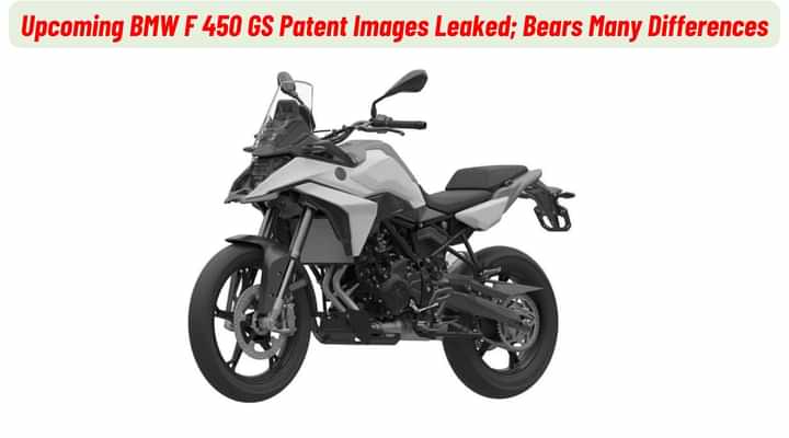 Upcoming BMW F 450 GS Patent Images Leaked; Bears Many Differences