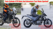 Twin-Cylinder KTM Duke And Adventure Test Mules Spotted; Is The 490 Project Coming Back?