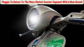 Piaggio To Return To The Mass-Market Scooter Segment With A New Brand!