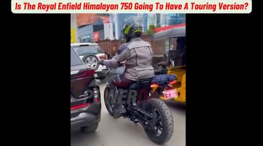 Is The Royal Enfield Himalayan 750 Going To Have A Touring Version? Is The Royal Enfield Himalayan 750 Going To Have A Touring Version?