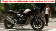 Triumph Thruxton 400 Launched, Prices Start From Rs 2.74 Lakh!