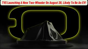TVS Launching A New Two-Wheeler On August 28, Likely To Be An EV!