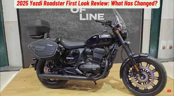2025 Yezdi Roadster First Look Review: What Has Changed?