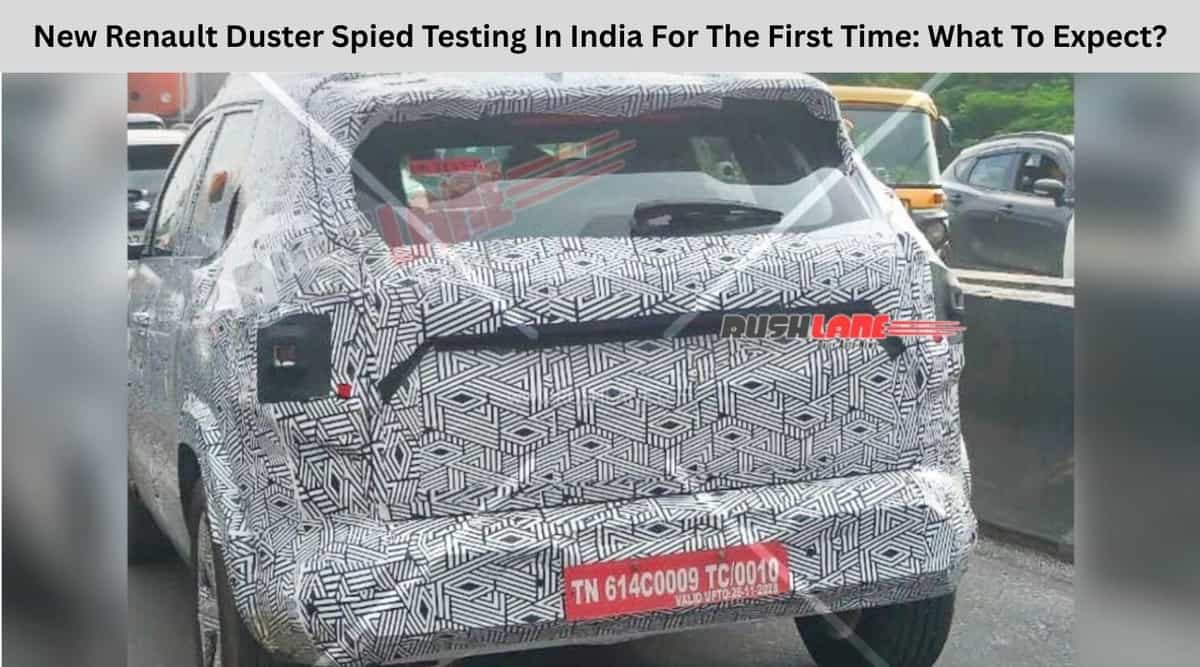 New Renault Duster Spied Testing In India For The First Time: What To Expect? New Renault Duster Spied Testing In India For The First Time: What To Expect?