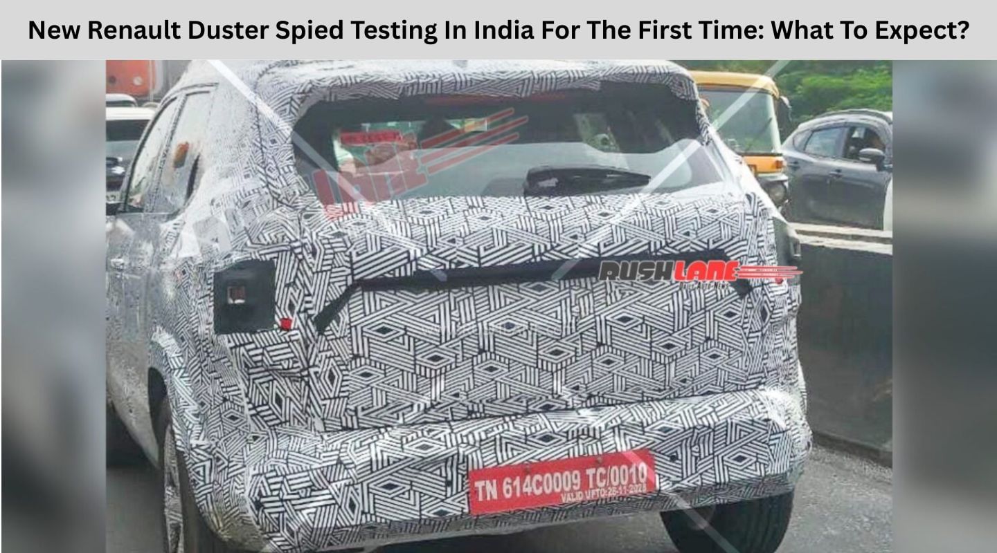 New Renault Duster Spied Testing In India For The First Time: What To Expect? New Renault Duster Spied Testing In India For The First Time: What To Expect?