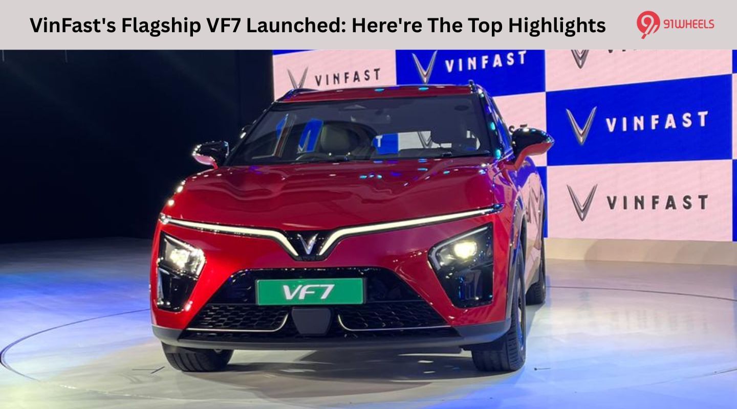 VinFast's Flagship VF7 Launched: Here're The Top Highlights VinFast's Flagship VF7 Launched: Here're The Top Highlights