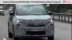Skoda Kushaq Facelift Mid-Spec Trim Spied Testing: What To Expect? Skoda Kushaq Facelift Mid-Spec Trim Spied Testing: What To Expect?