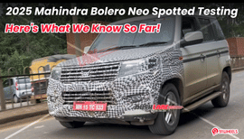 2025 Mahindra Bolero Neo Spotted Testing: Here's What We Know So Far!