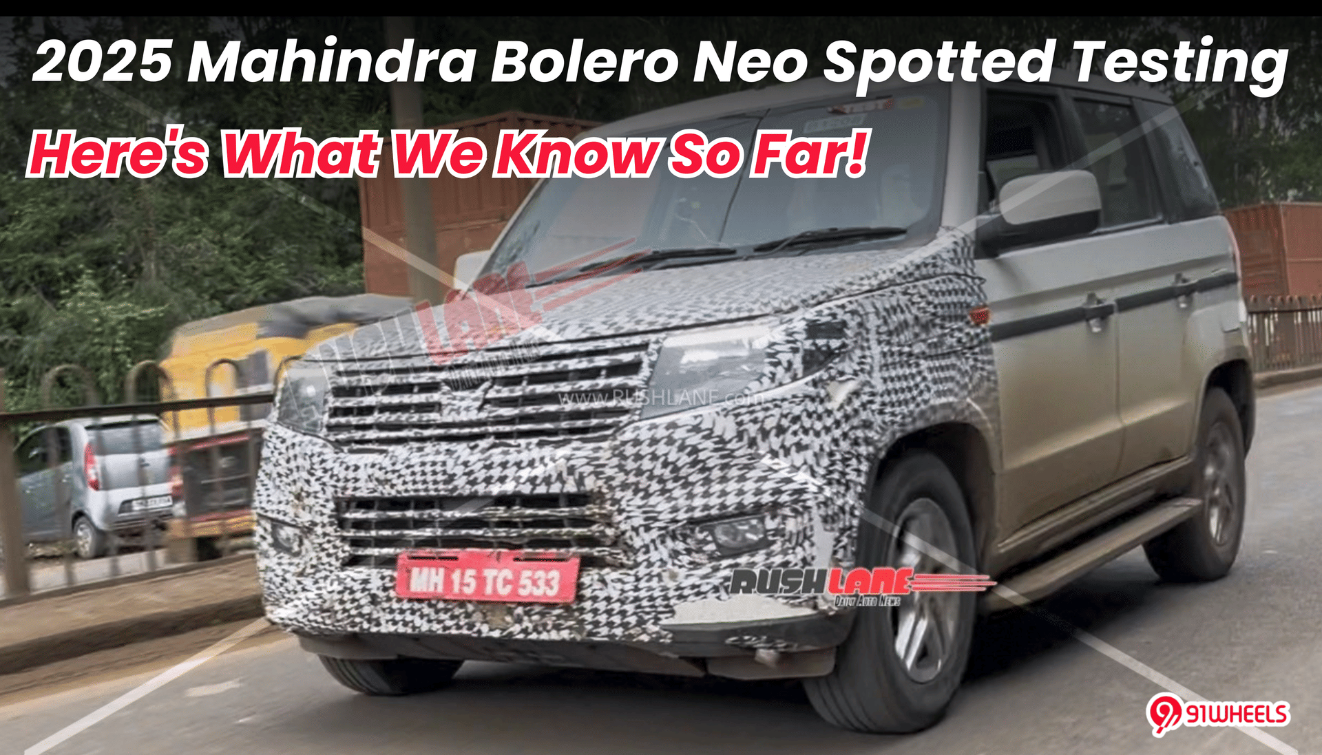 2025 Mahindra Bolero Neo Spotted Testing: Here's What We Know So Far!