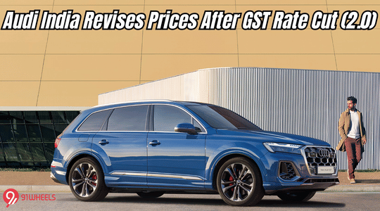 Audi India Revises Prices After GST Rate Cut (2.0)