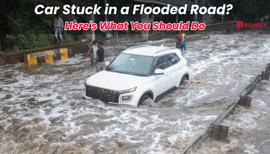 Car Stuck in a Flooded Road? Here's What You Should Do