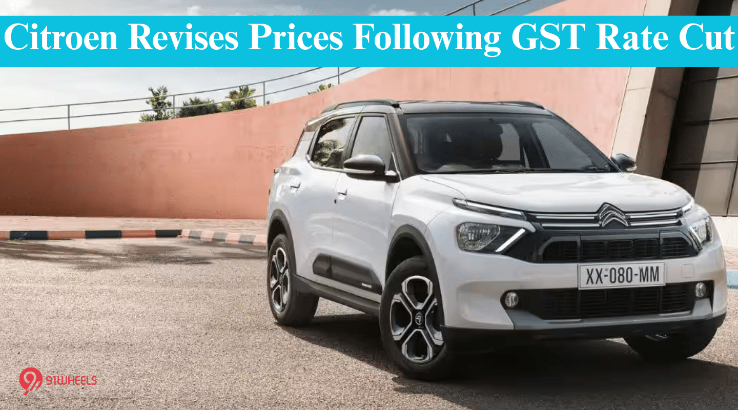 Citroen India Announces New Starting Price Post GST Rate Cut Citroen India Announces New Starting Price Post GST Rate Cut