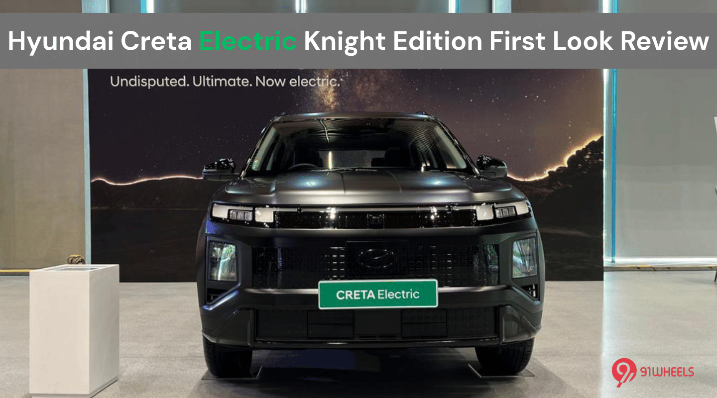 Hyundai Creta Electric Knight Edition First Look Review Hyundai Creta Electric Knight Edition First Look Review