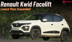 Renault Kwid Update Put On The Back Burner; Hatchback To Continue As It Is! Renault Kwid Update Put On The Back Burner; Hatchback To Continue As It Is!